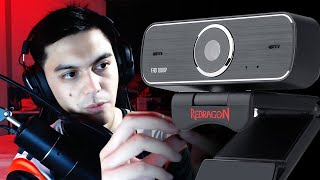 AFFORDABLE GAMING WEBCAM? ! | Redragon Hitman GW-800 Webcam Review