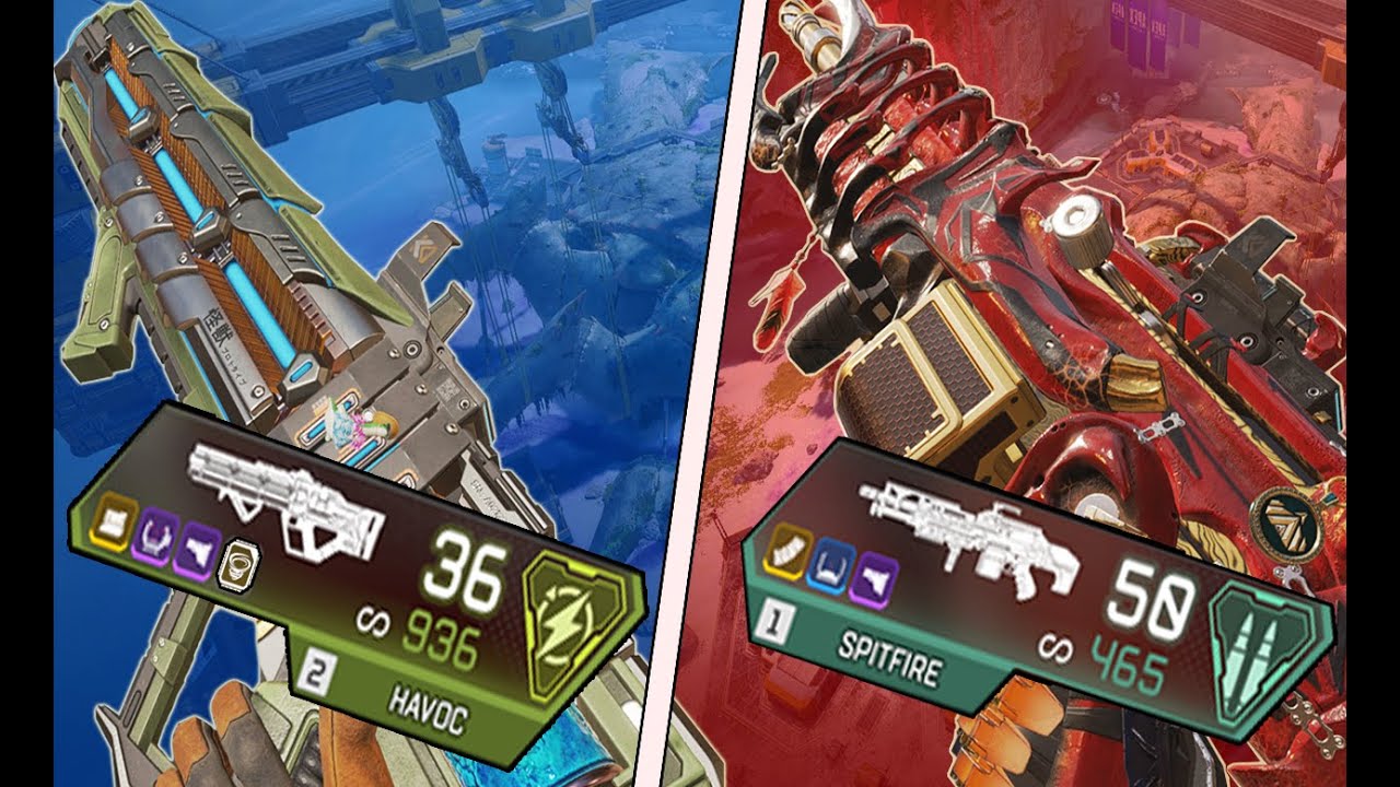 Apex Legends ➤ HAVOC VS SPITFIRE