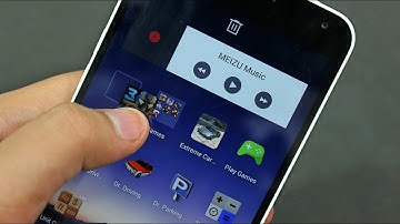How to Organize Apps / Make Folders In MEIZU FlyMe OS