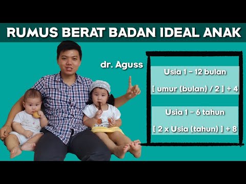 BEGINI CARA MENGHITUNG BERAT BADAN IDEAL ANAK