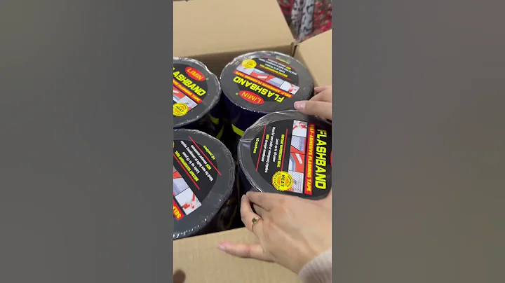 Colour Aluminum foil self adhesive bitumen tape for roofing，1.5mm,30cm,10m