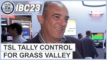 IBC23: TSL Grass Valley Tally Control