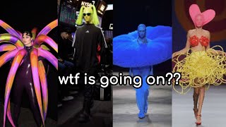 WEIRDEST STRANGEST Fashion Show Outifts!!!