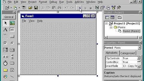 VB6 Menu Editor