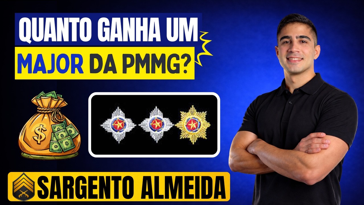 Quanto Ganha um Major da Polícia Militar de Minas Gerais? - YouTube