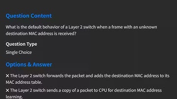 13 CCNA Question Explanation