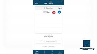 Training with the PRESTAN CPR Feedback App screenshot 2