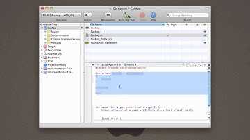 Learn Objective C Part 2a - Creating a Class