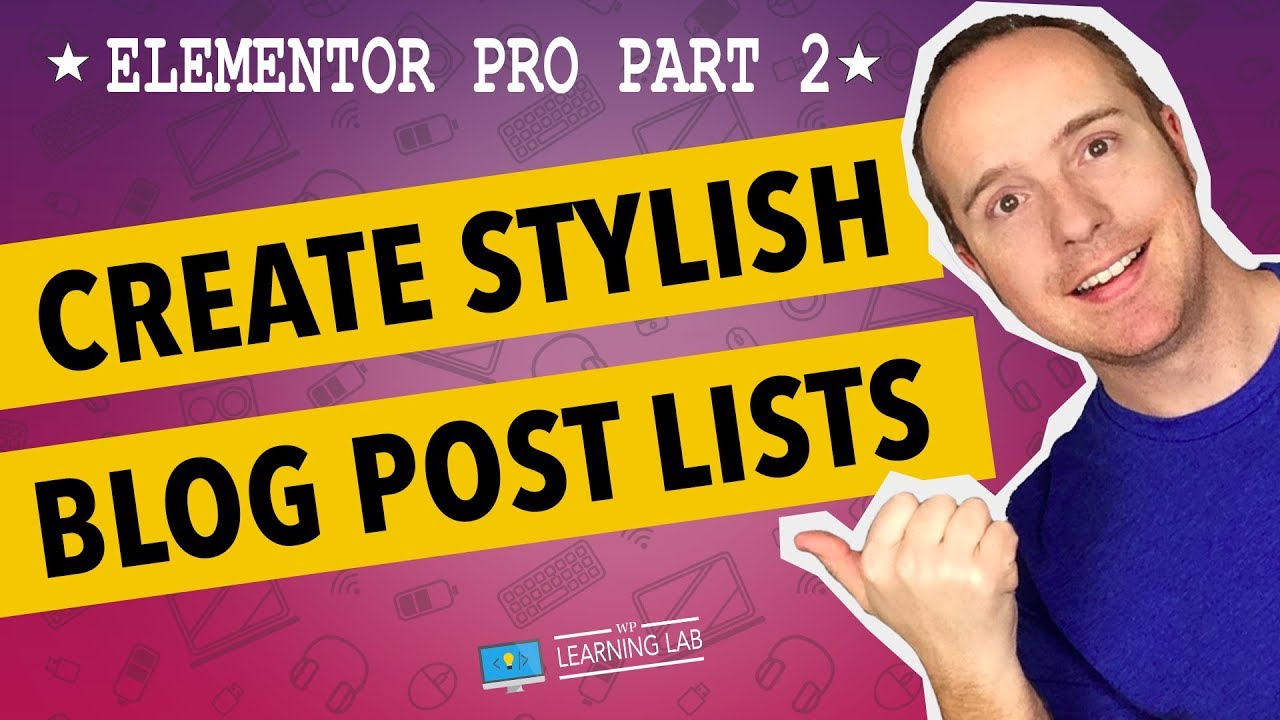 Elementor Pro Part 2 - Elementor Post Widget - YouTube