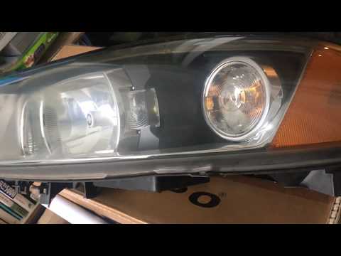 How to replace Headlamp w/o message of Failure Service Required Volvo S60 헤드라이트 교체후 경고