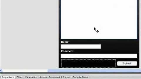 Flash guest book frontend part 1 -flash, PHP, MySQL