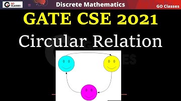 GATE CSE 2021 - Circular Relation - Complete Analysis | Cyclic Relation | With NOTES