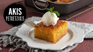 Greek Orange Pie (Portokalopita) | Akis Petretzikis