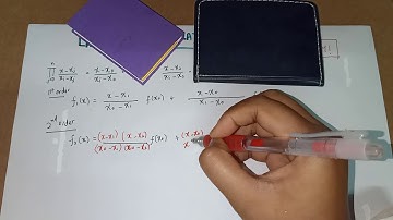 [EASY WAY]  Langrange Interpolation Polynomial ( Part 2 of 2)