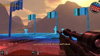 Ubuntu Mate 19.10 Assault Cube gameplay