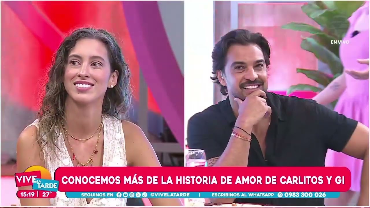 Conocemos mas de la historia de amor de Carlitos y Gi