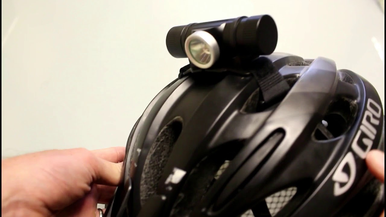 mountain bike helmet light