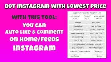 Auto Like & Comment on Home or Feeds Instagram