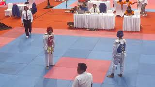 pertandingan Jogjakarta Taekwondo International Open 2023 (biru) juara 3 🥉
