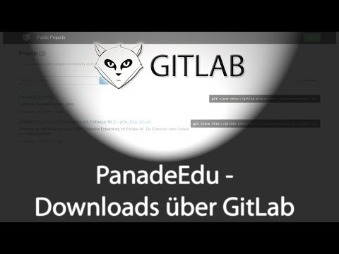 PanadeEdu - Downloads über GitLab