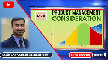 PMBOK7: Ch 2.5 Product Management Consideration | A System for Value Delivery