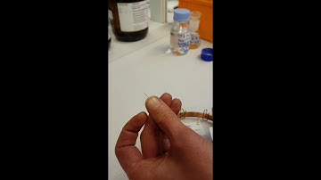 Cutting  a GC column!