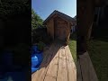 Holzpool Marke selbstgebaut, alles gesägt auf der Woodmizer aus Douglasie #pool #holzpool