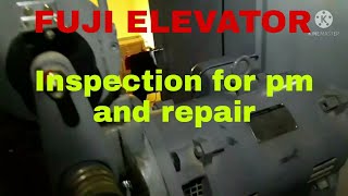 Inspection Of Fuji Elevator