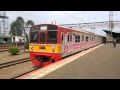 ジャカルタの日本製中古電車 Jepang kereta api di Jakarta