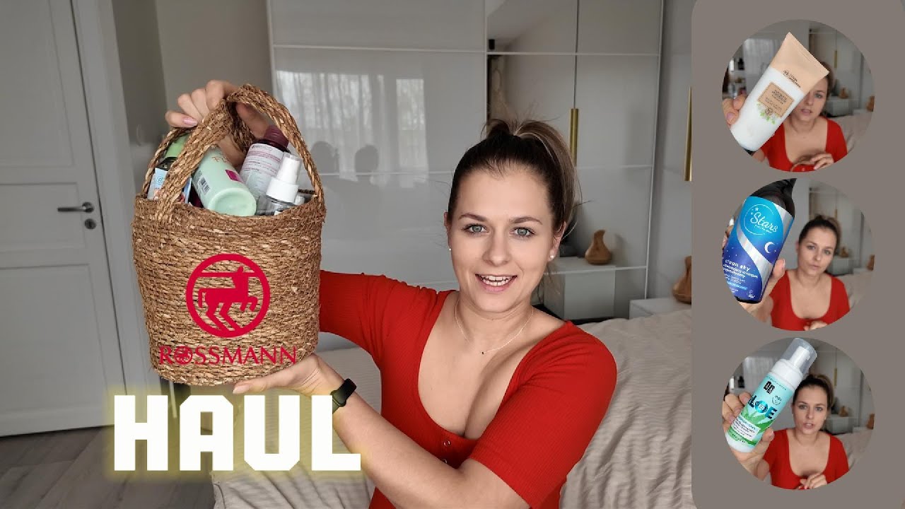 HAUL KOSMETYCZNY Z ROSSMANA; EVELINE, AA, LIRENE, FLUFF, STARA MYDLARNIA