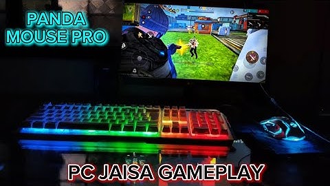 Use Panda mouse pro like🖥️ PC Jaisa gameplay