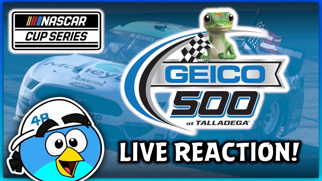 2022 NASCAR Cup Series Geico 500 LIVE Race Reactions! 🔴