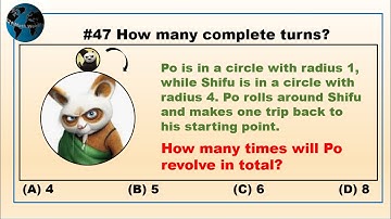 521 Math #47: How many complete turns? (Most people get wrong)
