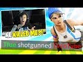 Reacting To Players ELIMINATING ME In Fortnite... (Crazy)