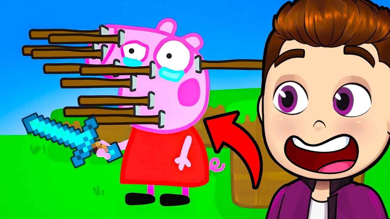 Peppa Pig VS Minecraft! (Lustige Animation)