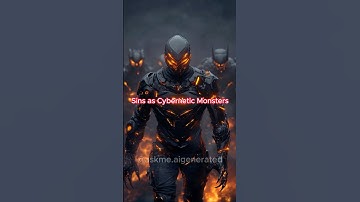 Sins Reimagined as Cybernetic Monsters! 😱🤖#midjourney #ai