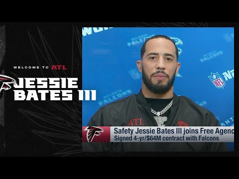 Jessie Bates III on NFL Network after signing with the Atlanta Falcons | NFL