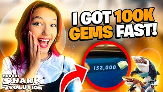 How To Get GEMS in Hungry Shark Evolution FAST 2022 (iOS/Android) Hungry Shark Evolution Gem Glitch! screenshot 2