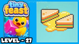 Tiny Feast Level 27 Walkthrough Solution