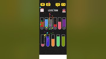 Water sort puzzle - Level 1598