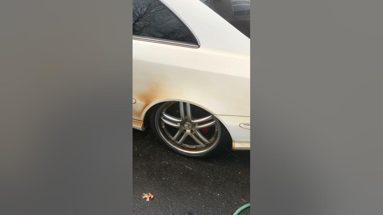 Using Ironx to remove brake dust from car paint safely. YouTube