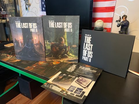 The Art of The Last of Us Part 2 DELUX EDITION Распаковка/Unboxing