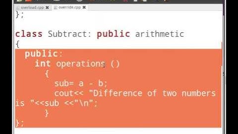 Function Overloading And Overriding - Nepali