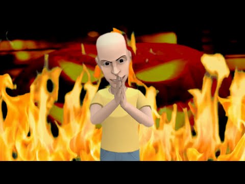 Caillou gets grounded on Halloween