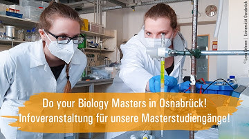 Do your Biology Masters in Osnabrück!