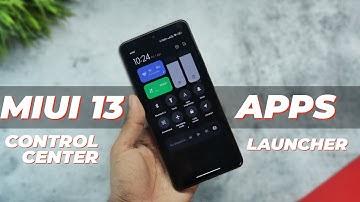 MIUI 13 System App Update - New Control Center, Gallery,Launcher,Themes & More | April 2022