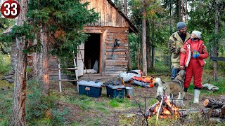 Зимовье Нашей Семьи. 46 День Жизни В Тайге. Закончился Бензин, Сплавляемся До Следующей Избы. Ч.33