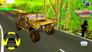 Monstar Soilder Truck Follow The Jeep Points | Truck Driver Army Games | Android Gameplay screenshot 4