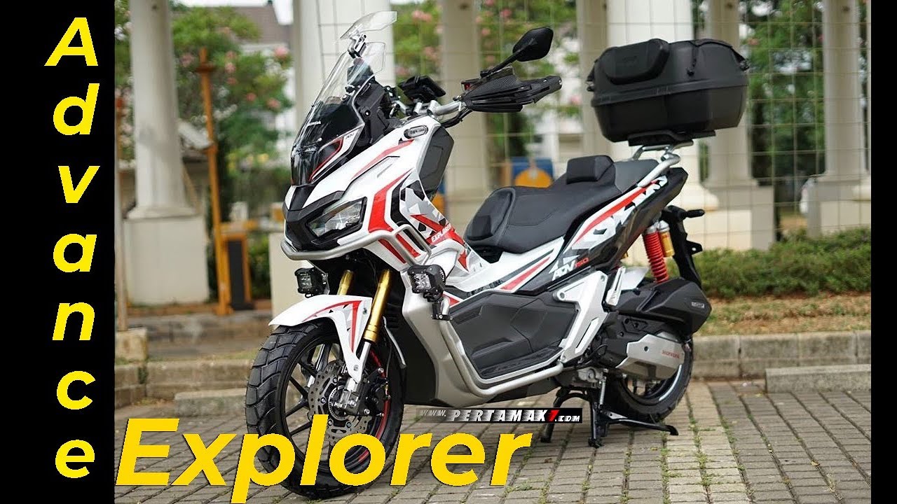 Custom Honda Adv 150 Advance Explorer Touring Slideshow Youtube