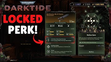 Darktide Crafting Refine Basics | Warhammer 40k Darktide
